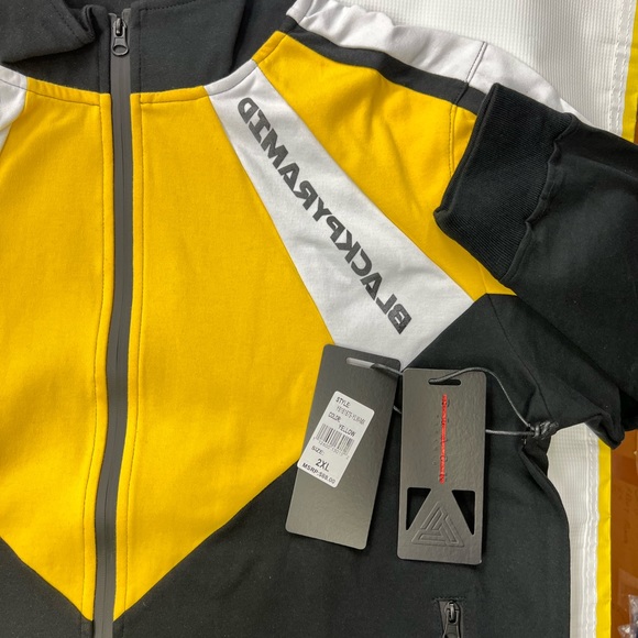 Black Pyramid Moto Quad Track Jacket And Jogger. New. Size 2XL - Picture 6 of 8